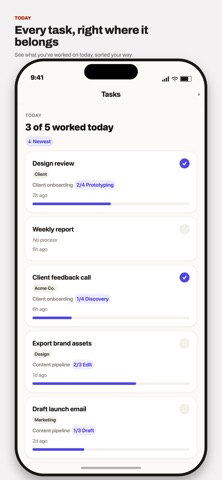 Chronos: Daily Work Tracker Screenshot 1 of 3