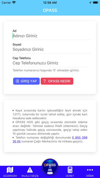İstanbul-İzmir Otoyolu Screenshot