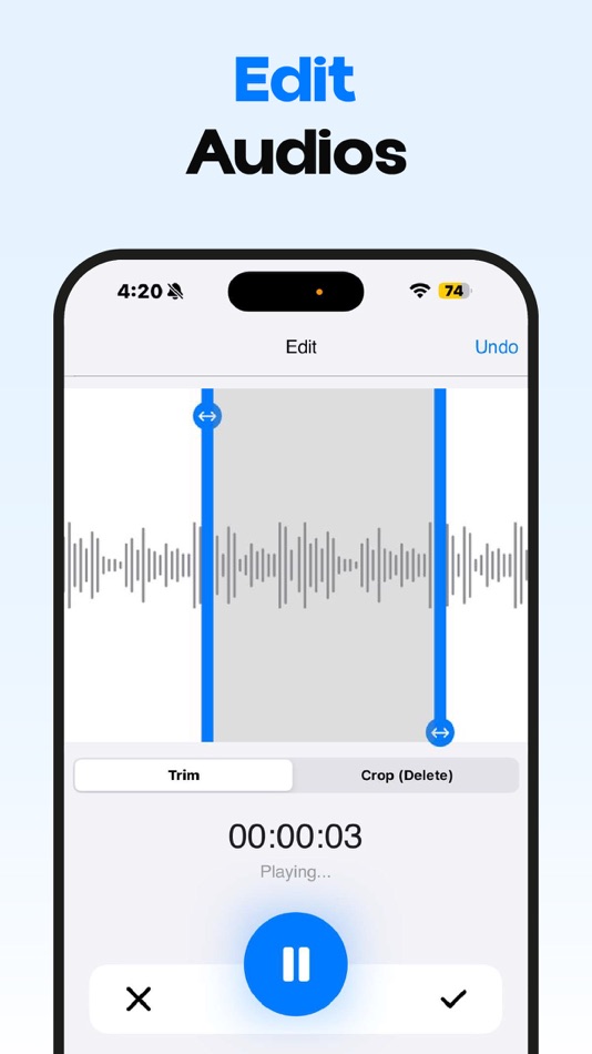 #3. Voice Recorder・Audio Recording (iOS) 由: UXGROUP L.L.C-FZ