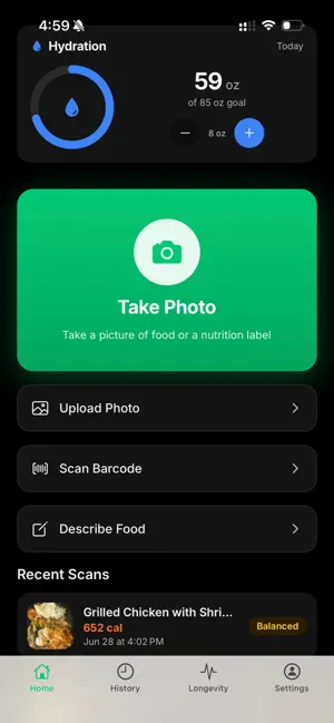 Calyxo: AI Nutrition Coach screenshot 2