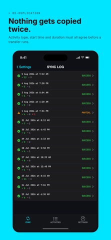 Glink: Workout & Activity Sync Screenshot 3 of 5