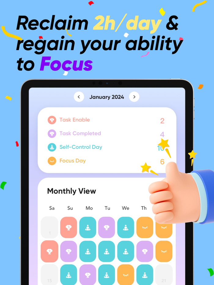 Nany Focus Limit Screen Time
