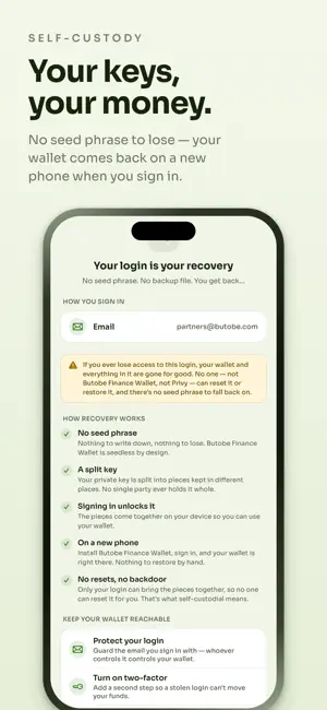 Butobe Finance Wallet screenshot 4