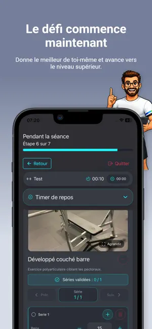 BeWellSports - Muscu & Cardio screenshot 3