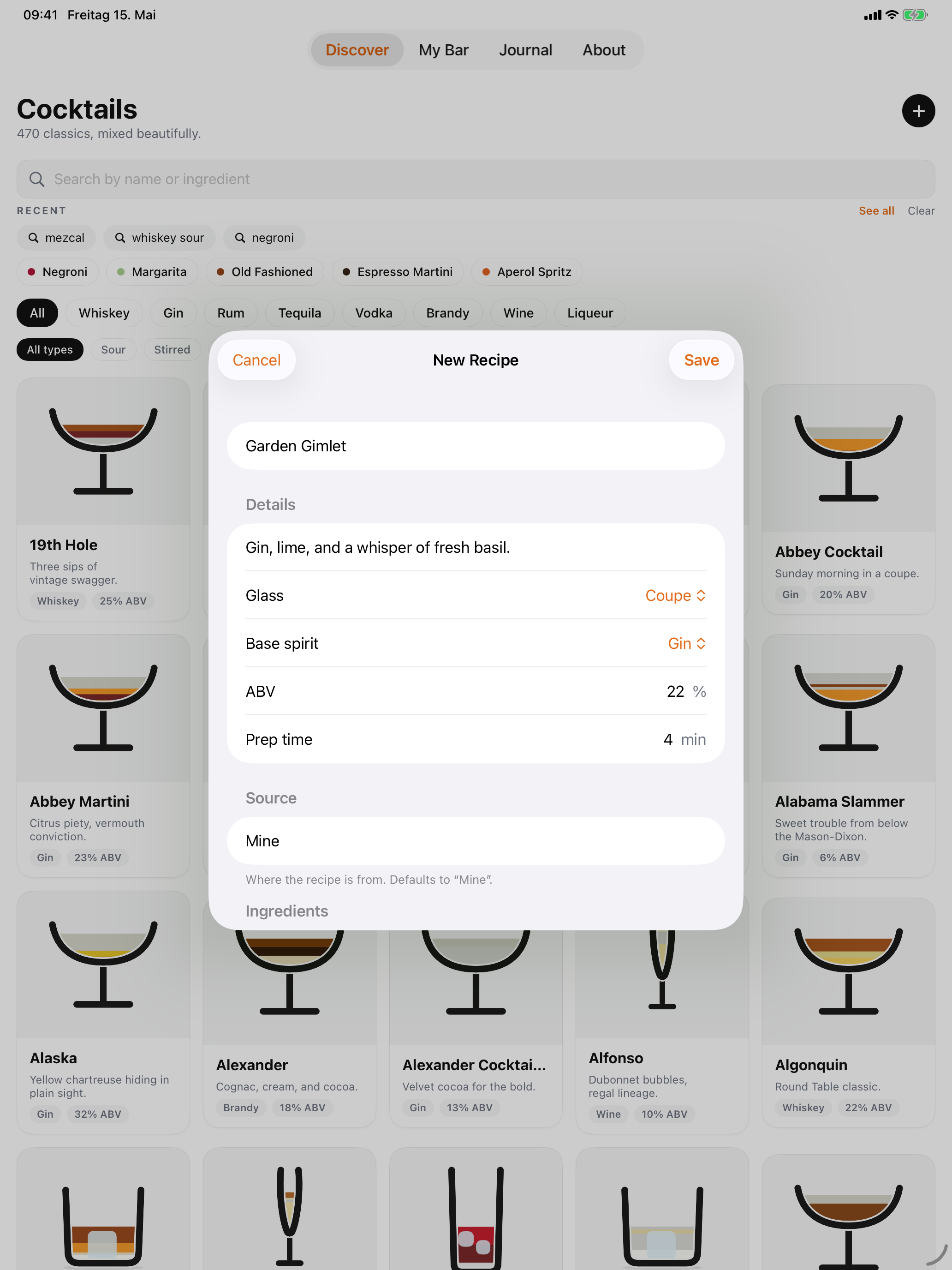 Cocktails: Mixed Beautifully screenshot 15