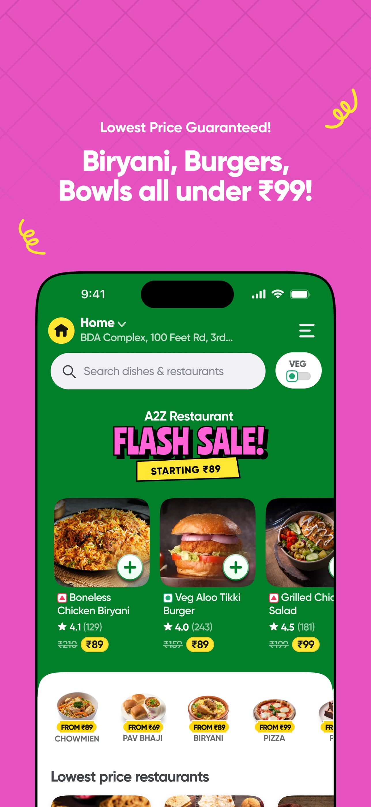 Screenshot 2 of toing - Food Delivery