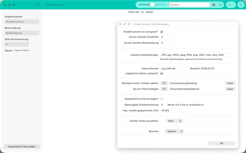 FotoArchiver4 screenshot