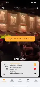 Ville • Find events near you. screenshot #2 for iPhone