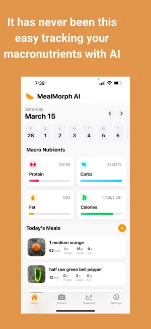 MealMorph AI screenshot 1