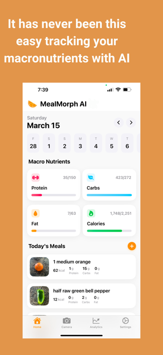 MealMorph AI Screenshot 1 of 4