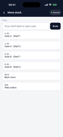 Exos Inventory screenshot 1