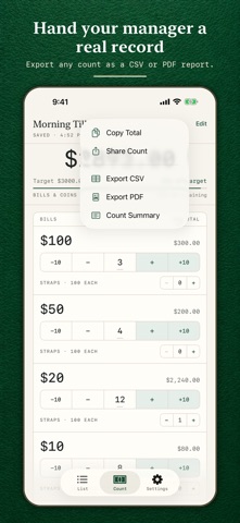 点钞计数器 现金收银台计算 screenshot