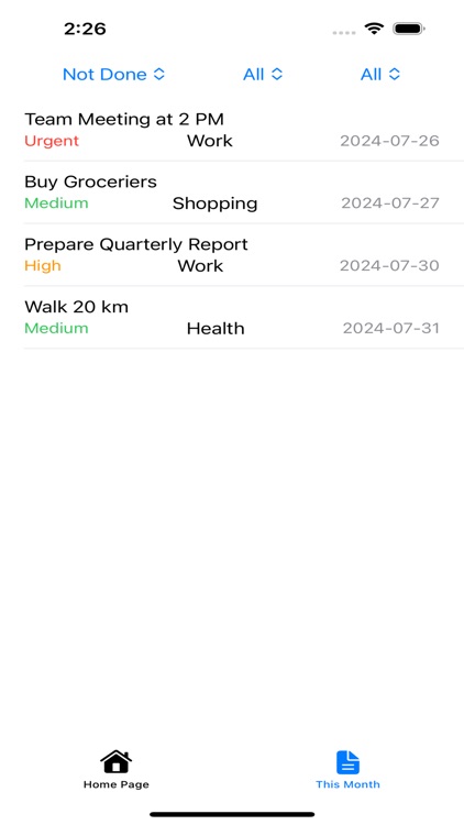 To Do List - Daily Planner