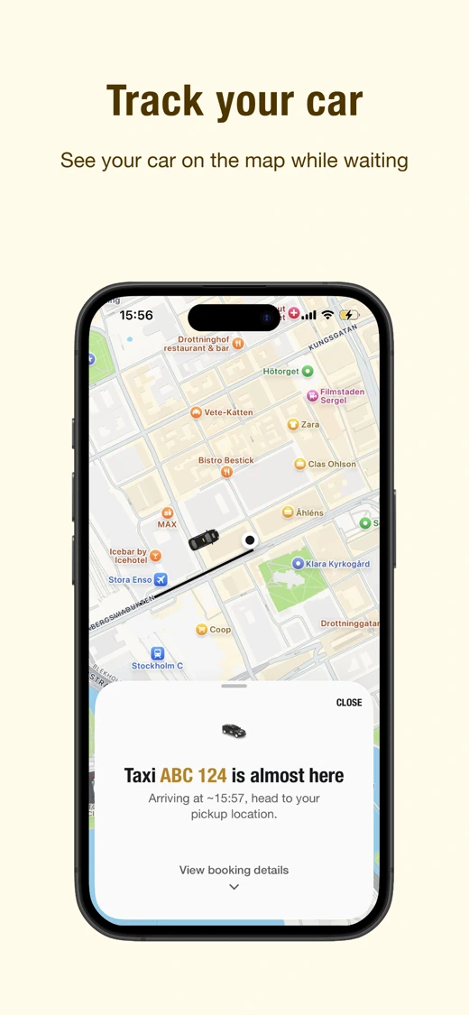 Taxi Sthlm screenshot 5