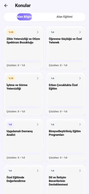 ÖABT Özel Eğitim screenshot 4