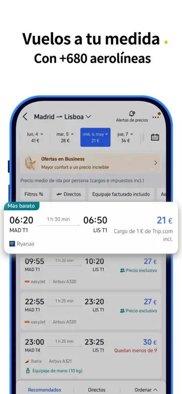 Trip.com: Vuelo, Tren y Hotel screenshot 2 of 8