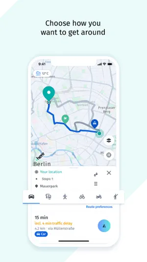 HERE WeGo Maps & Navigation screenshot 4
