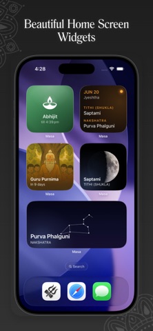 Hindu Calendar - Masa iPhone screenshot