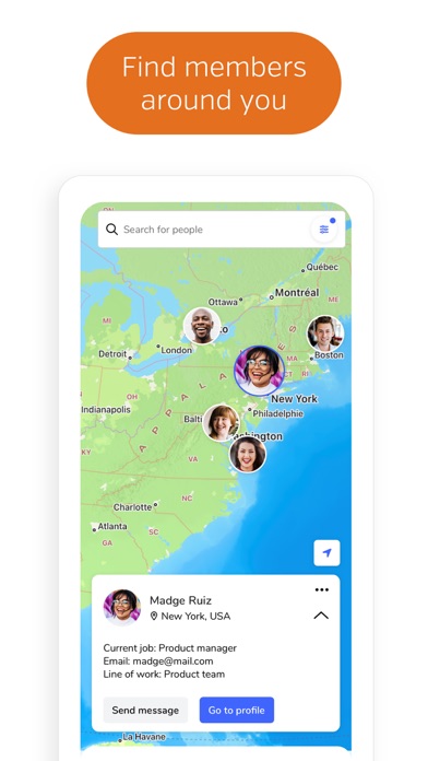 Dev10 Collective iPhone screenshot 7 - Social Networking app