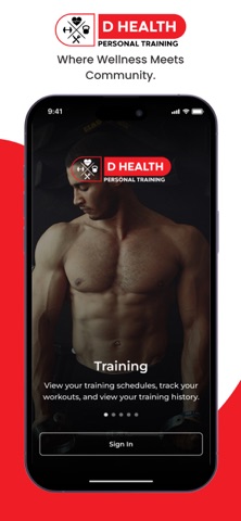 D HEALTH PERSONAL TRAINING screenshot