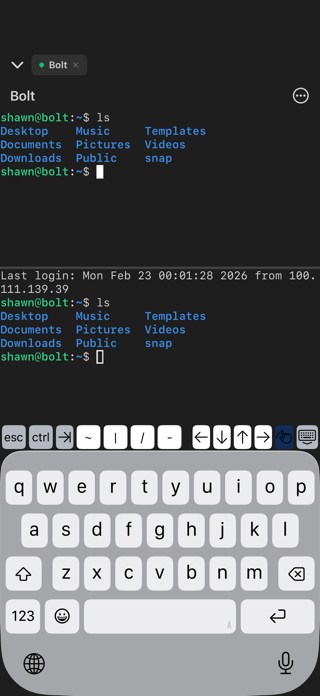 Bracket SSH/SFTP Telnet App Screenshot 3 of 3