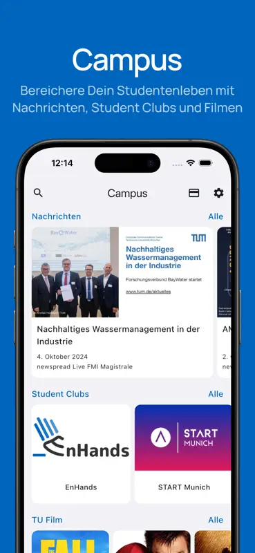 TUM Campus App screenshot 4 of 6