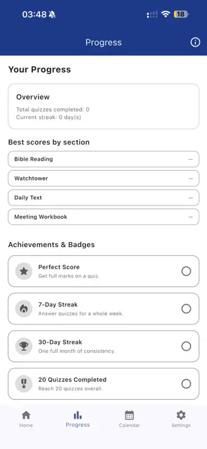 Theocratic Weekly Quiz (TWQ) screenshot 1
