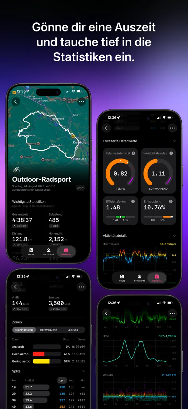 Athlete Tracker: The Outsiders iPhone App Screenshot 9 – Gesundheit & Fitness
