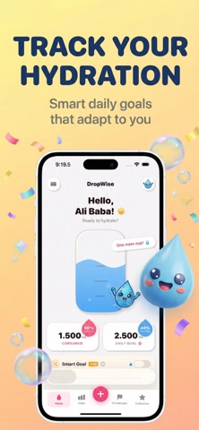 Water Reminder - DropWise Screenshot 2 of 8