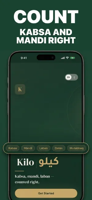 Kilo: Calorie Tracker screenshot 1