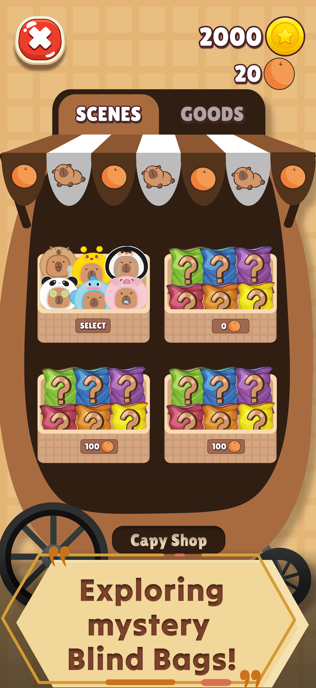 Capybara Cute Merge – Pet Drop screenshot 5