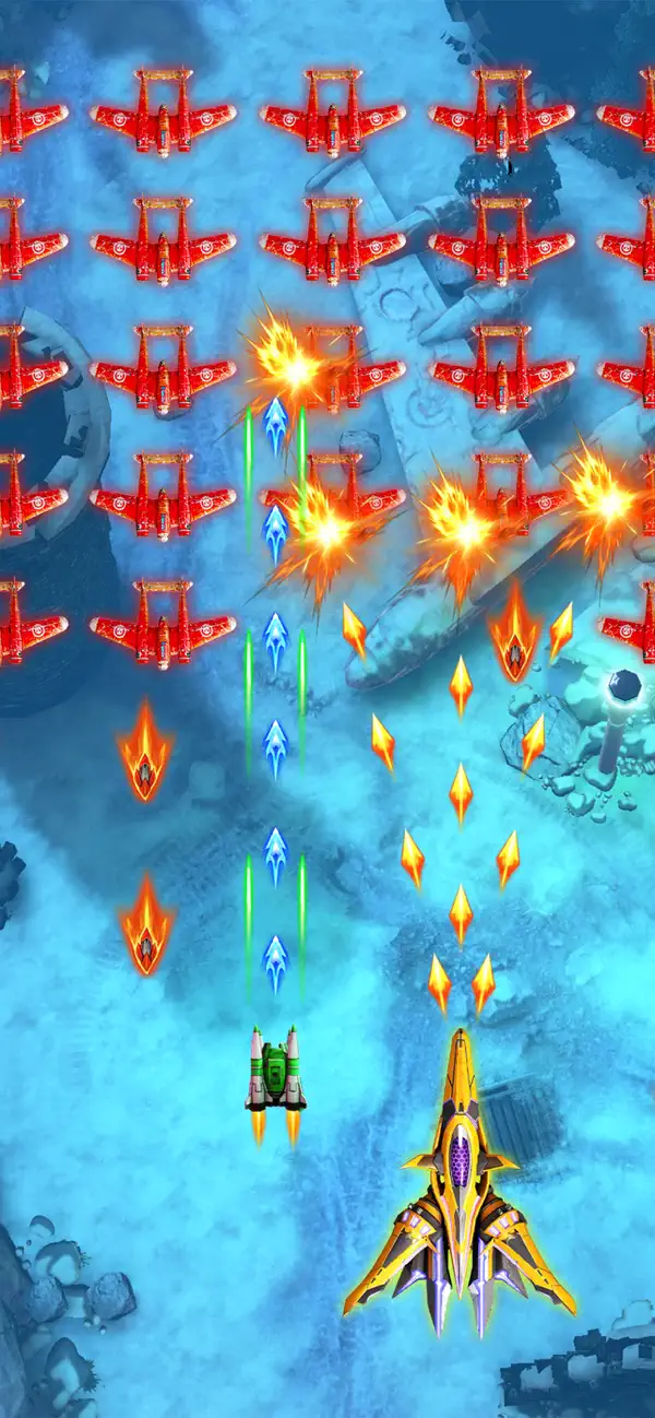Wing Fighter Hack screenshot 3 - game app interface