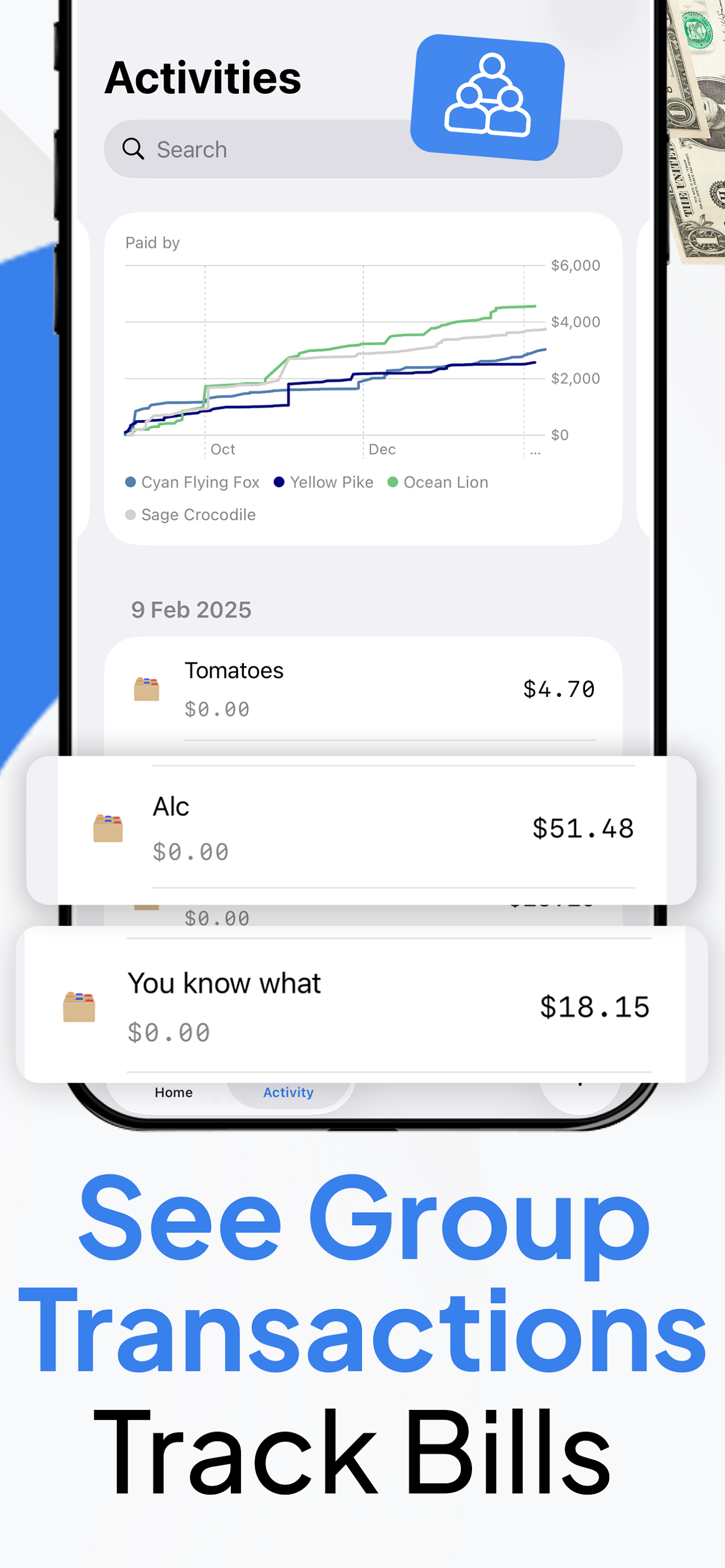 Split Expenses Easy ShareBill
