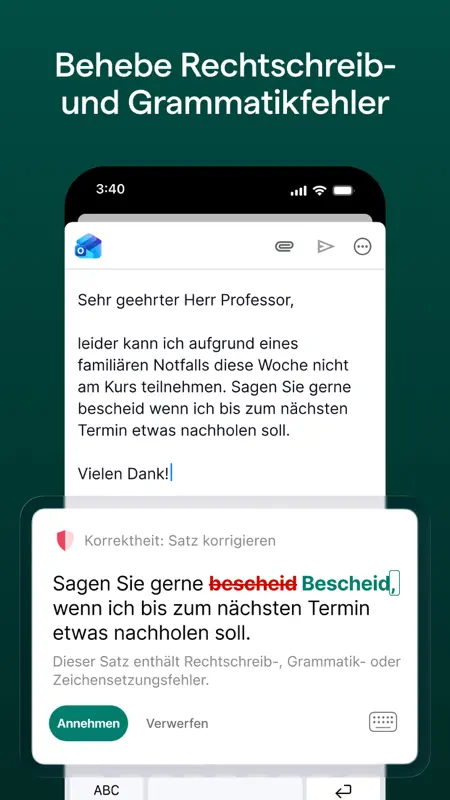 Grammarly: KI-Tastatur screenshot 8 of 10