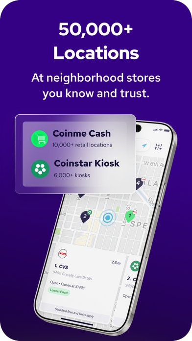 Screenshot 2 of Coinme: Buy Bitcoin & Crypto App