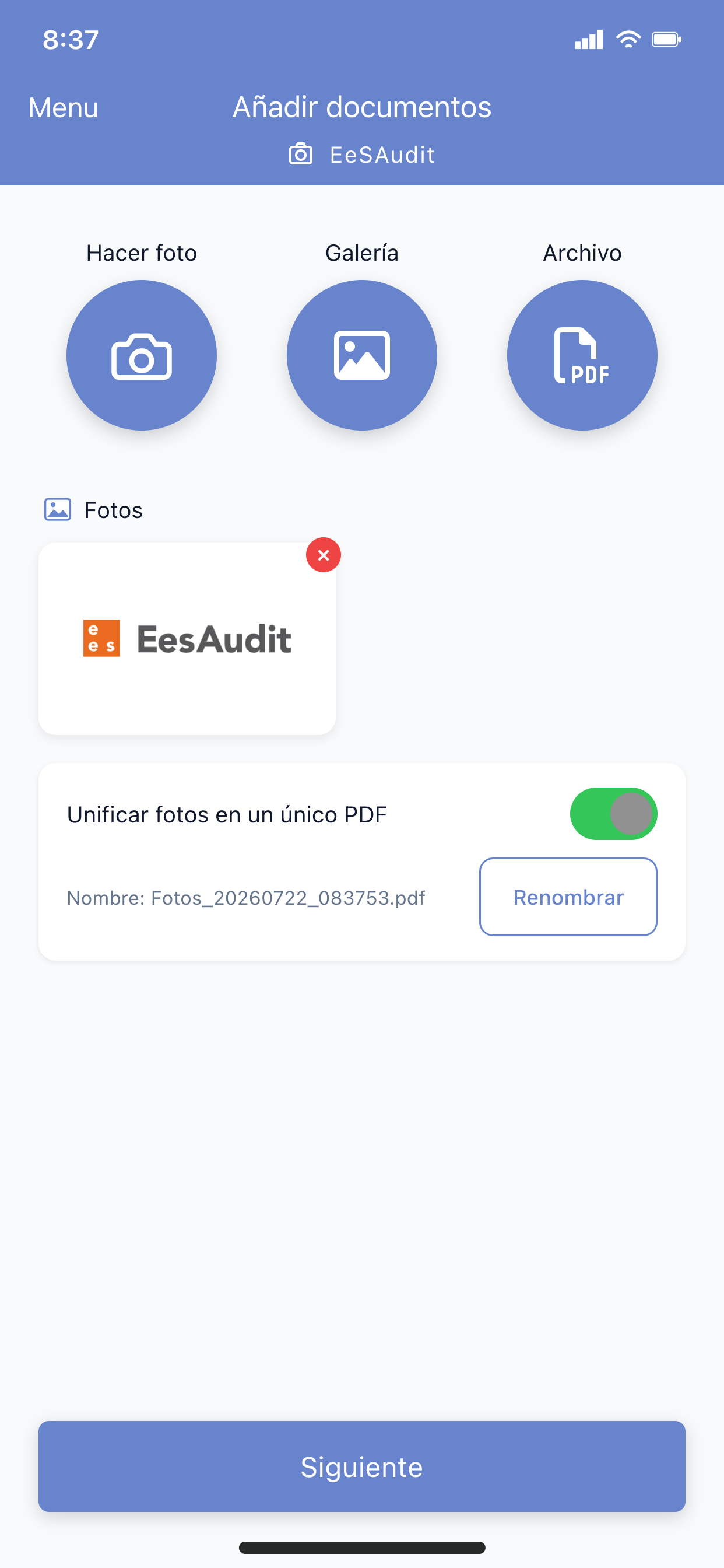 EesAudit Conecta screenshot 4