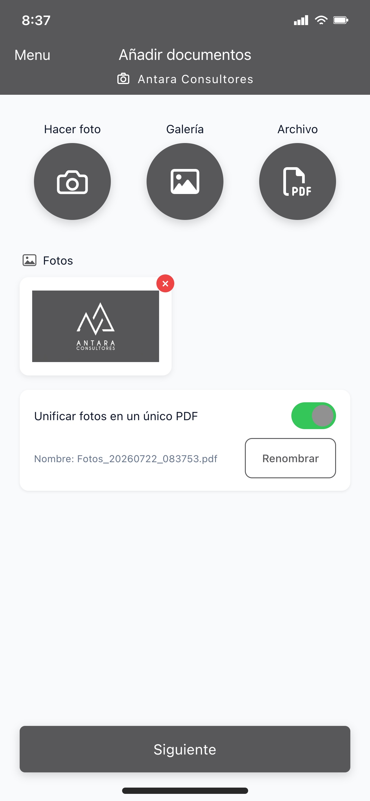 Screenshot 4 of Antara Consultores