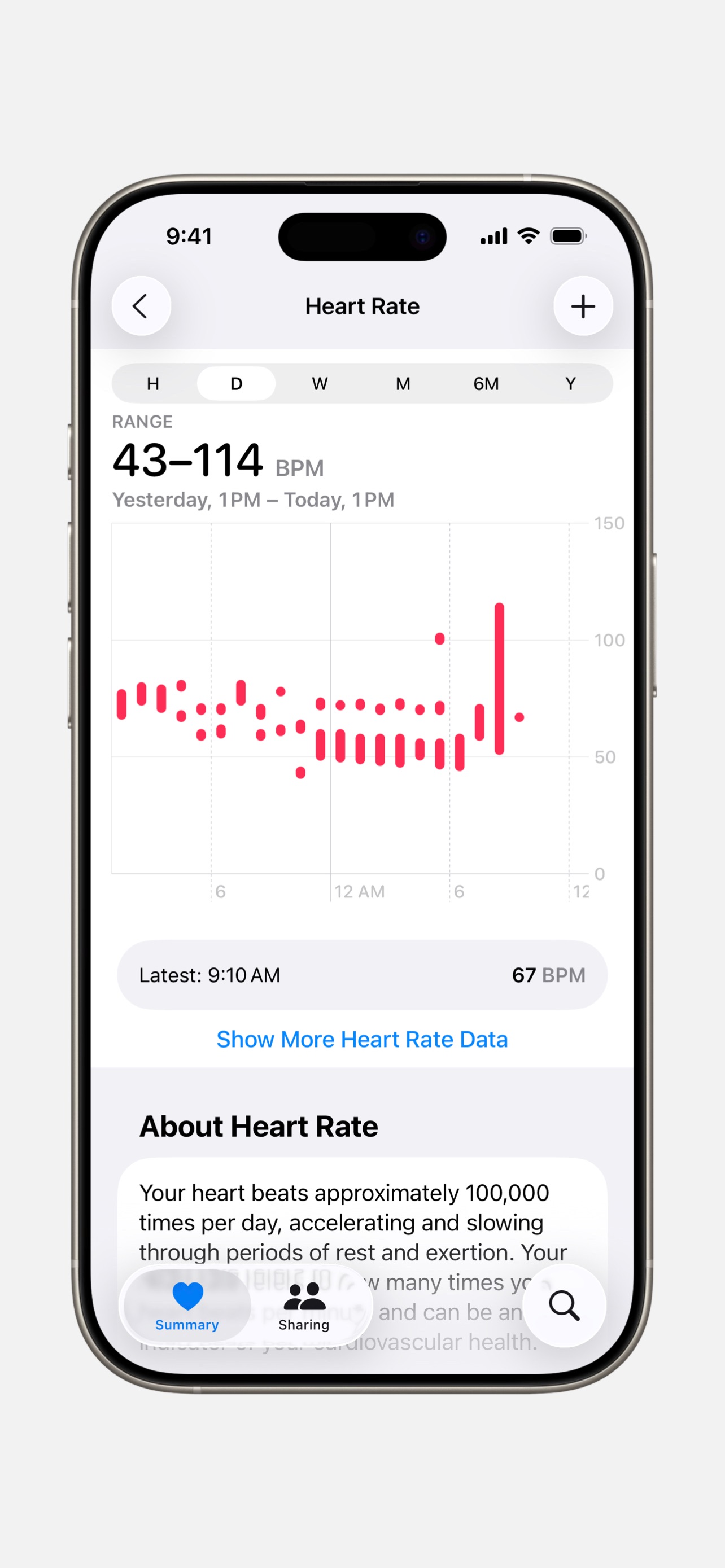Apple 건강 스크린샷 4