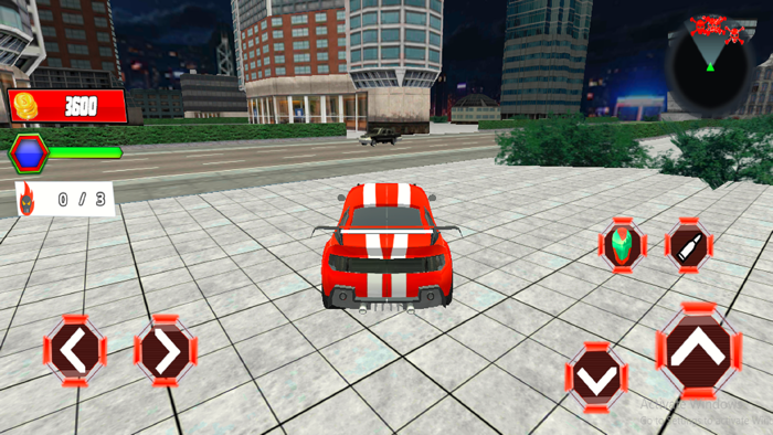 Red Iron Rope Hero Vegas City