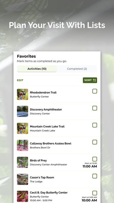 Callaway Resort & Gardens iPhone screenshot 5 - Entertainment app