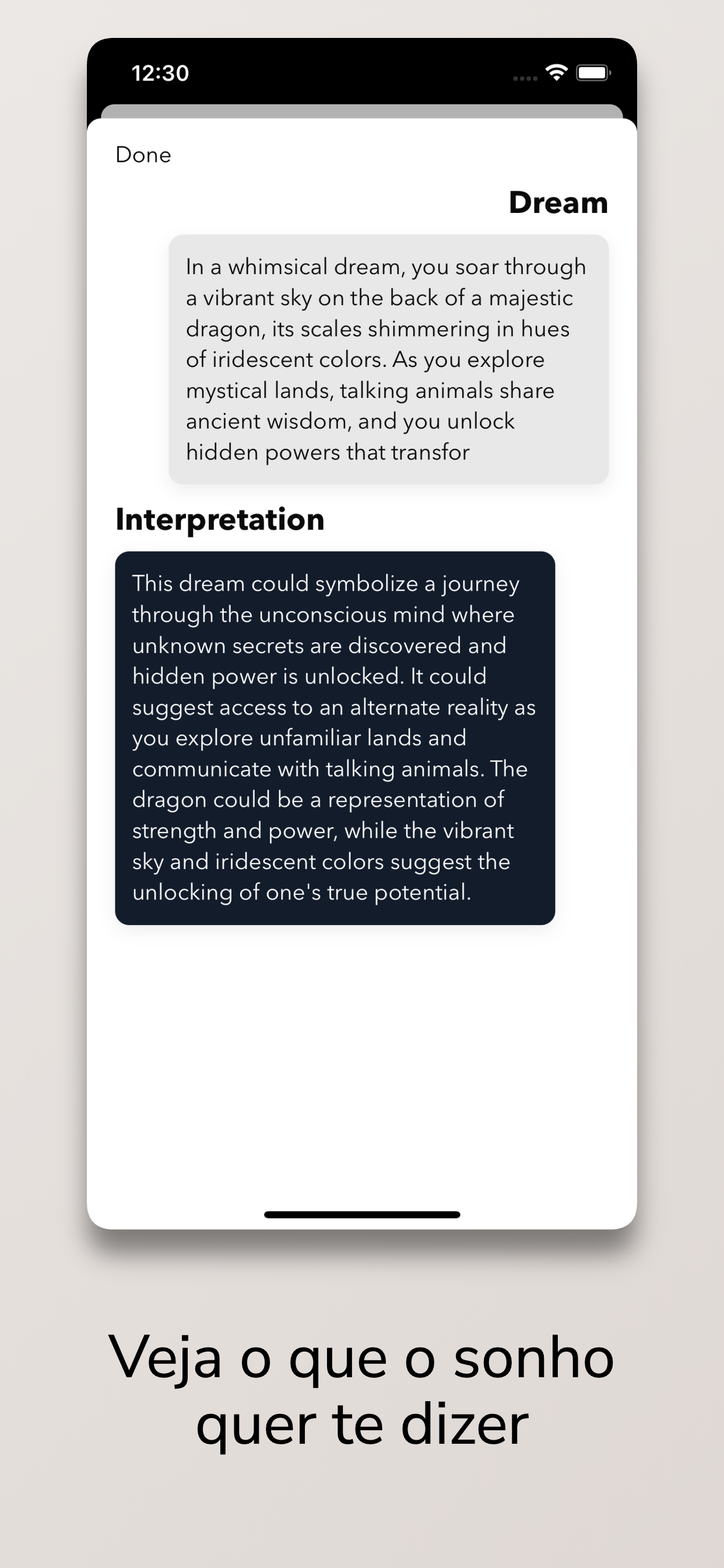 DreamAI: Intérprete de Sonhos
