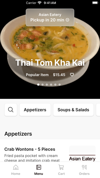 App screenshot
