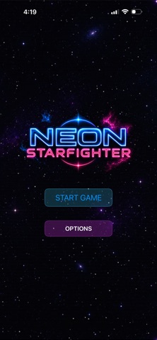 Neon Starfighter Screenshot 1 of 2