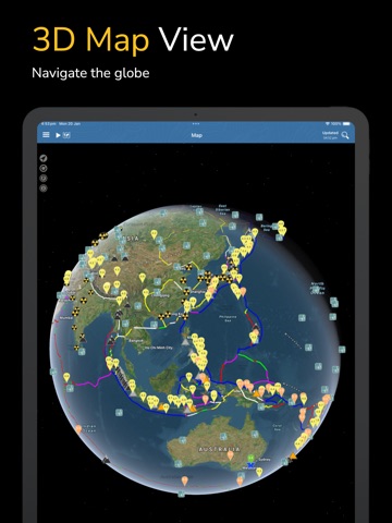 Earthquake+ Alerts & Tracker iPad screenshot