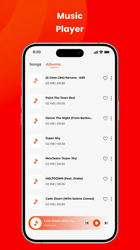 Offline Music App screenshot 1 of 5