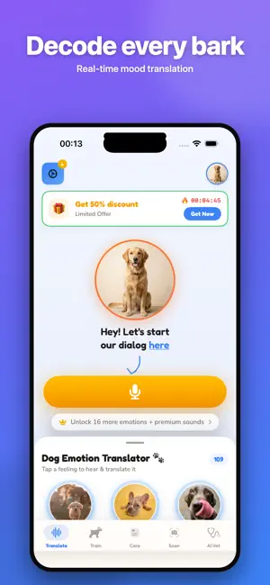 Dog Translator: Human to Dog screenshot 1