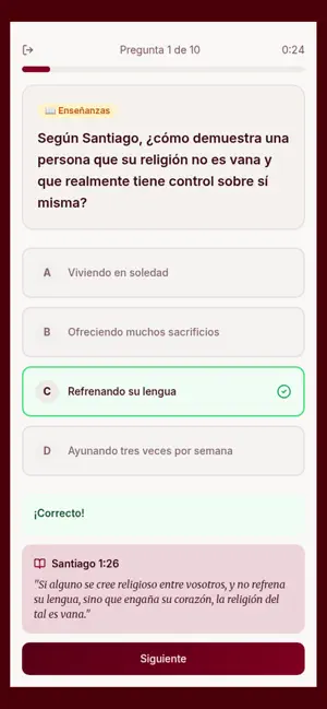 Trivial Bíblico screenshot 2