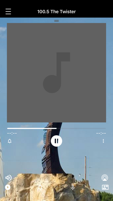 100.5 The Twister iPhone screenshot 1 - Entertainment app