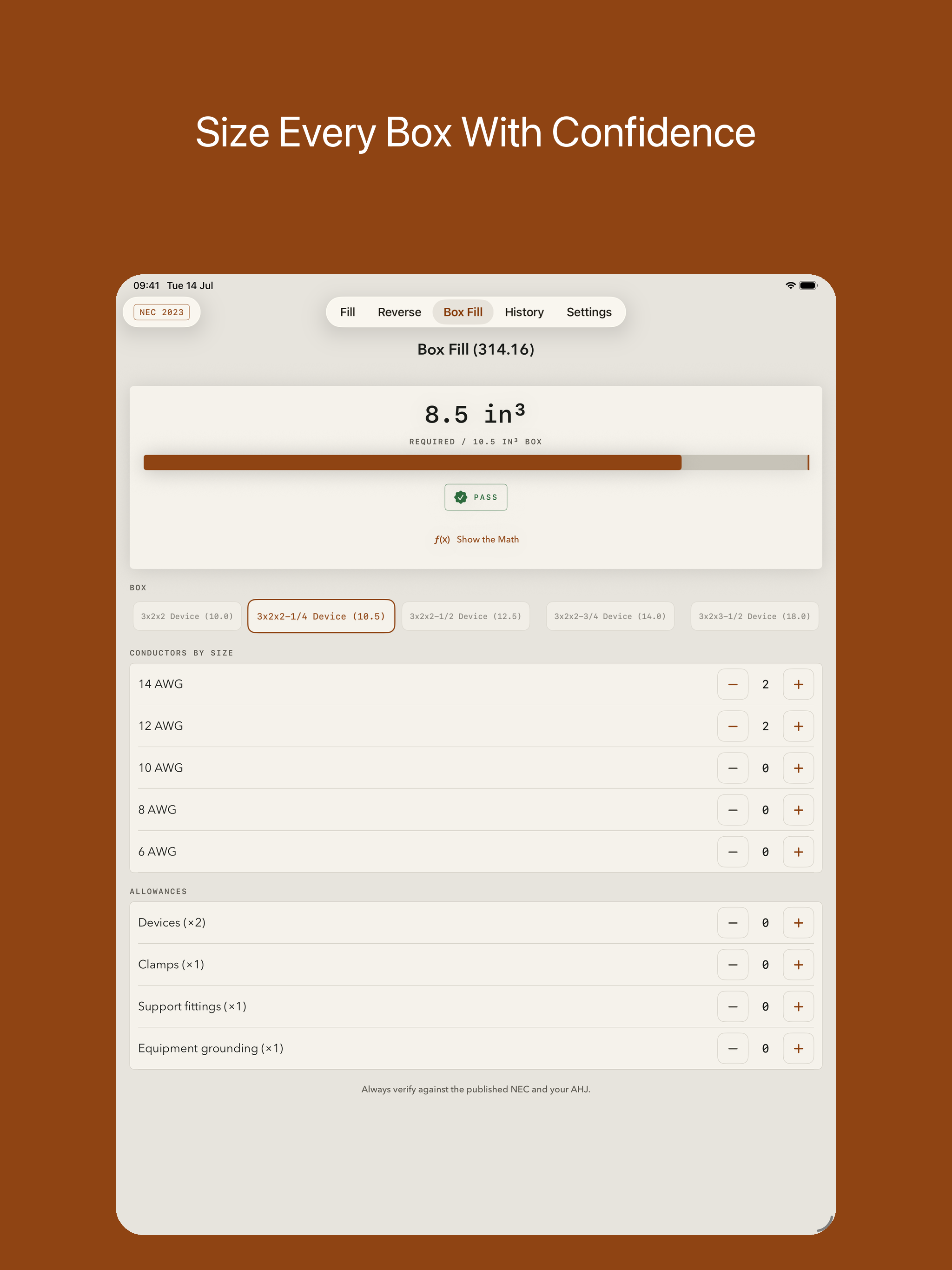 Conduit Fill: NEC Calculator + screenshot 9