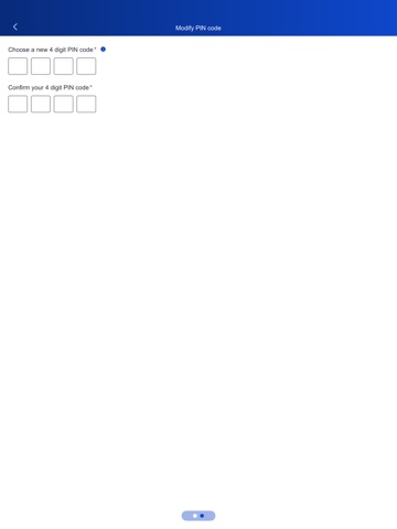 EU Login iPad screenshot